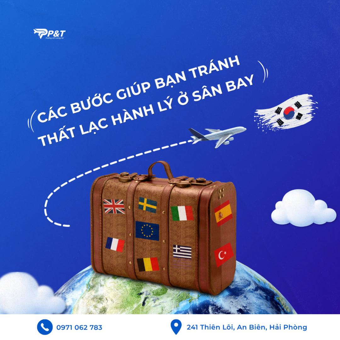 4 BƯỚC GIÚP BẠN KHÔNG BỊ THẤT LẠC HÀNH LÝ Ở SÂN BAY