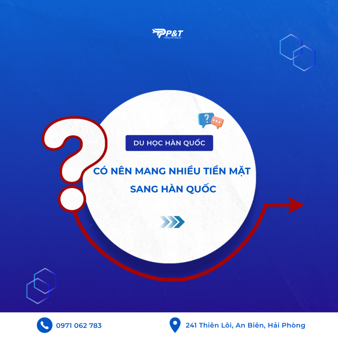 💸 CÓ NÊN MANG NHIỀU TIỀN MẶT KHI SANG HÀN QUỐC?